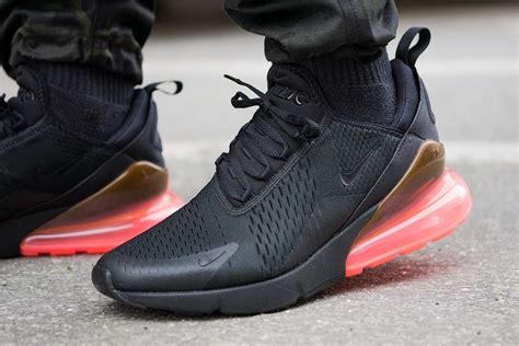 nike air max 270 schwarz schwarz rot punch|ah8050 003.